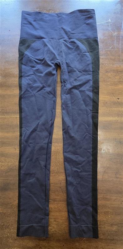 NWOT Assets M Red Hot Label by Spanx Seamless Shaping Leggings Blue 127056