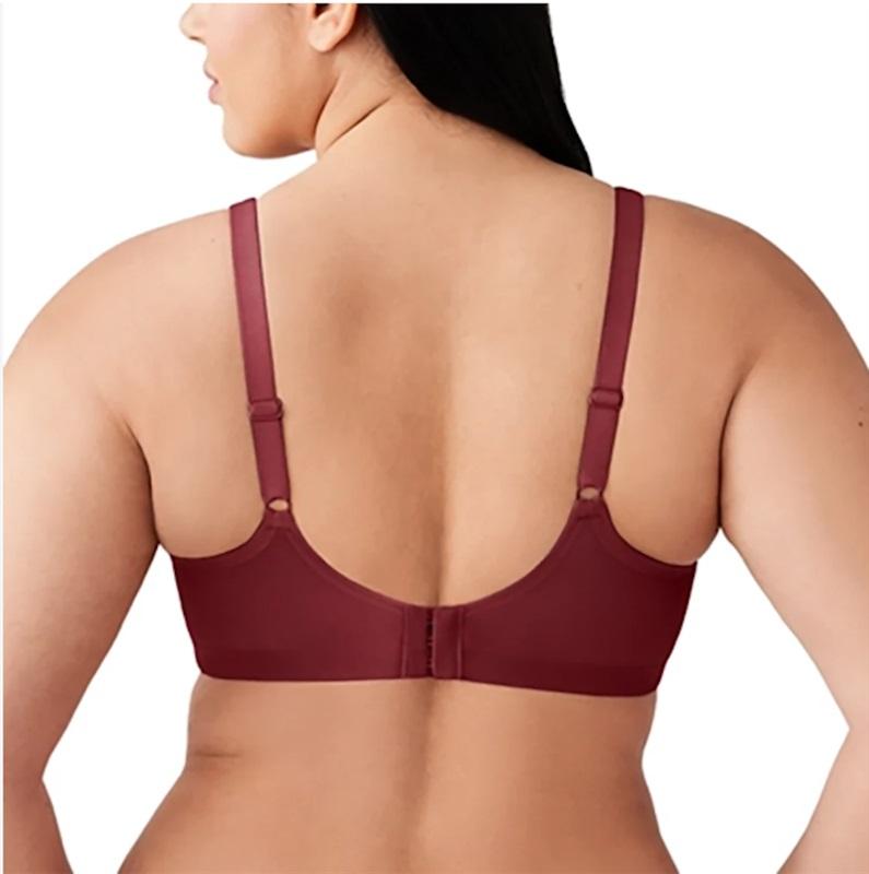 NWT Wacoal 36C Shape Revelation Shallow Top T-Shirt Bra 855387 Dk Rose 127146