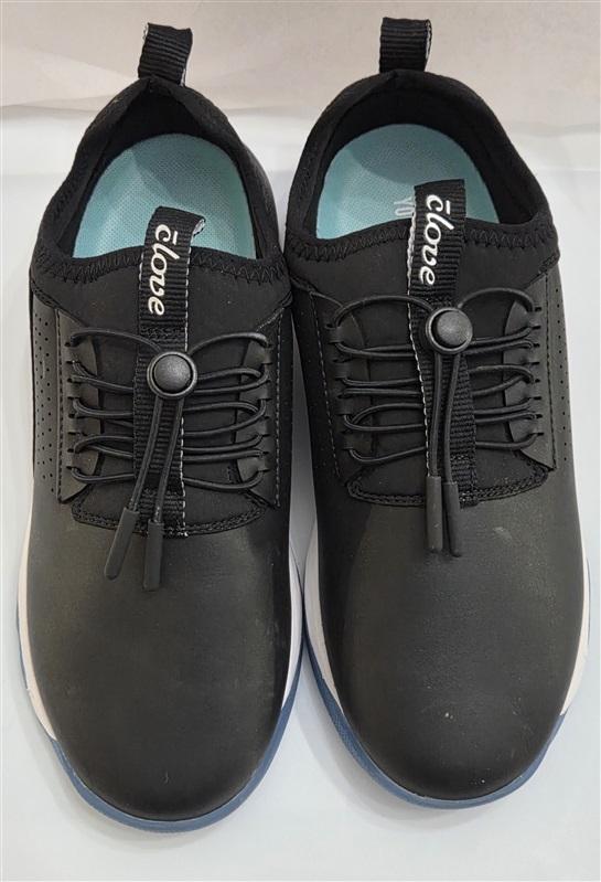 NWOT Clove 6.5 Classic Night Shift Nursing Tennis Shoes Black Blue White 127471