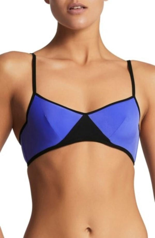 NEW Elle Macpherson 34B Vee Underwire Demi Bra Periwinkle 127497