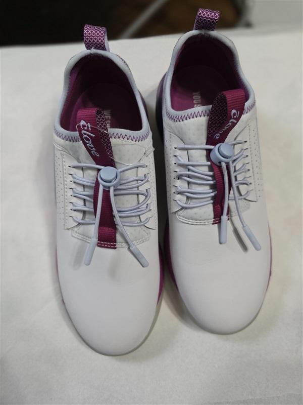 NWOT Clove 6.5 Classic Plum Amethyst Nursing Tennis Slip Resistant Shoes 127671