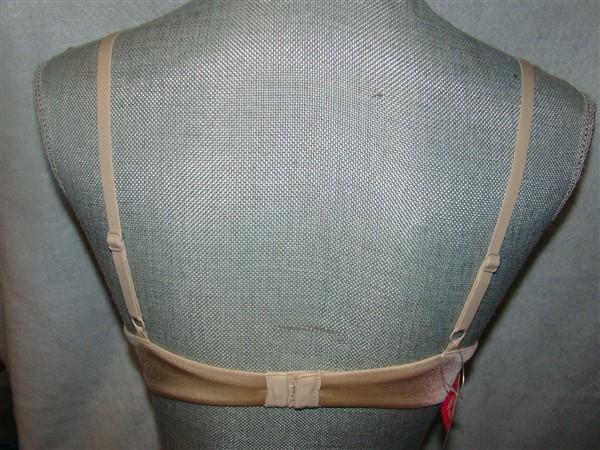 NWT Maidenform 36D Natural Boost Bra 9428 Beige Push UP 127777