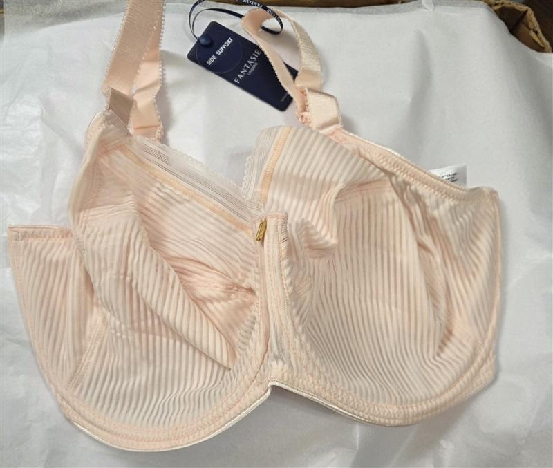 NWT Fantasie 34K USA Fusion FL3091 Underwire Side Support Bra Pink 127800