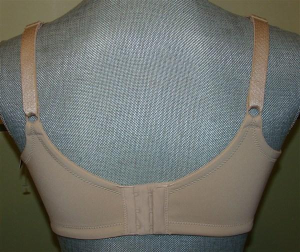 NWOT Vanity Fair 44C Back Smooth Full Fig Minimizer Bra 76080 Beige Lace 127918