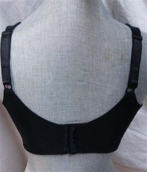 NWOT Vanity Fair 38DD Cooling Touch Wirefree Bra 71355 Black 127951