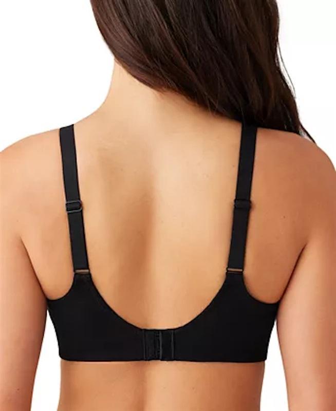NWT Wacoal 38D 855345 Inside Job Underwire Bra Black 128076