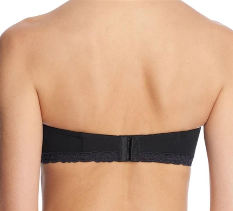 NWT Natori 30G Pure Luxe Strapless Contour Underwire Bra Beige 128147