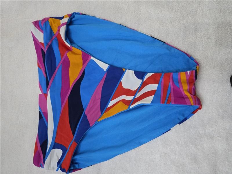 NWT Trina Turk SZ 6 Rio Reverse Hi Waist Bikini Swim Bottom 128201