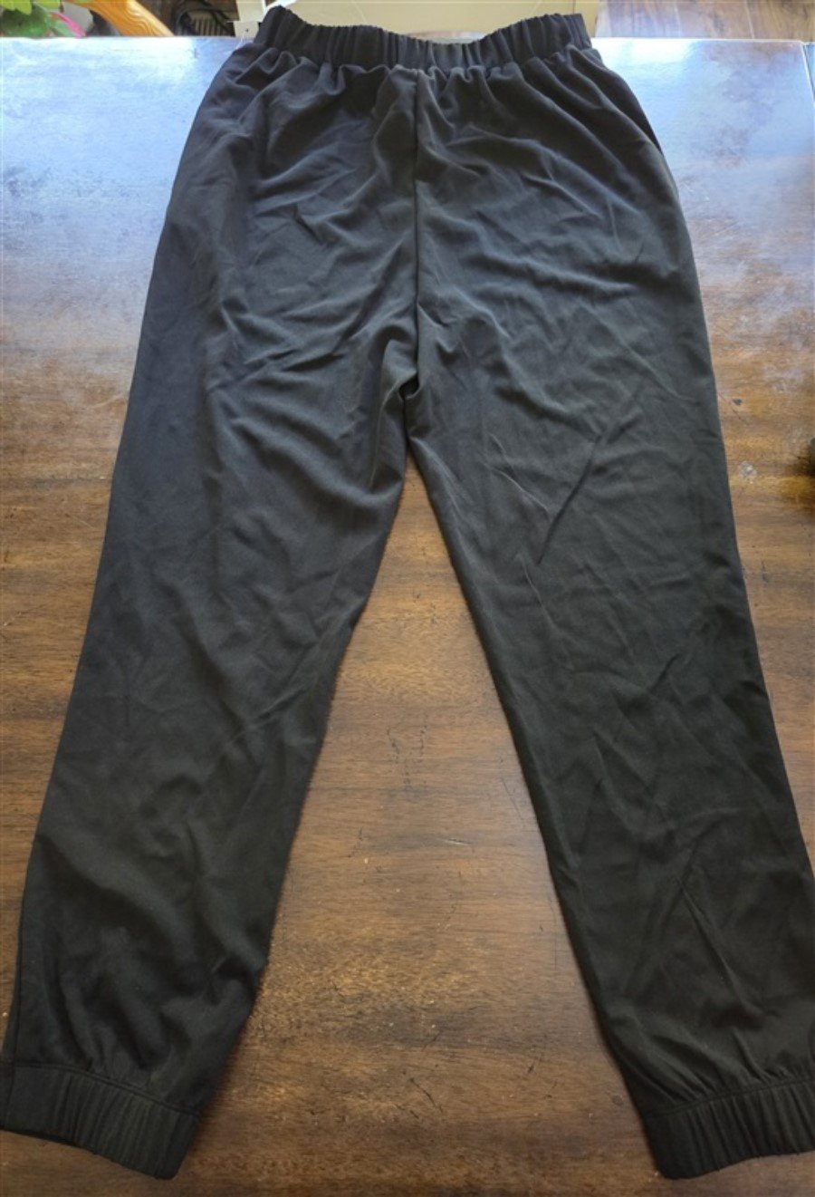 New CULPOS x INC M Crepe Pull-On Joggers Pants Black #128207