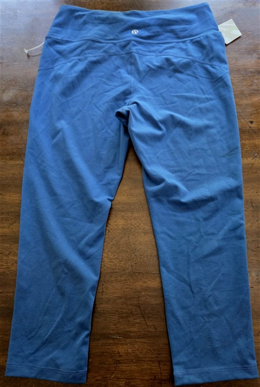 NWT Marika S (4-6) Sport Performance Capri Leggings Blue #128302