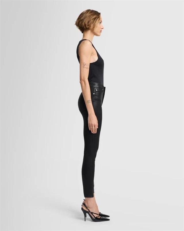 NWT Reba 4 Tanya Ankle Skinny Denim Jeans Black 128316