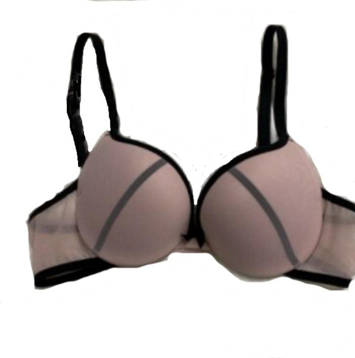 NWOT Maidenform 34D Love the Lift Satin Push-Up Bra DM9900 Pink 128372