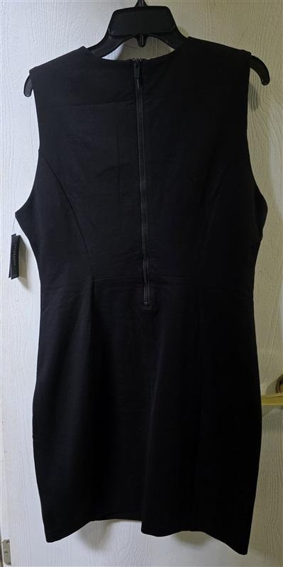 NWT Liverpool 10 30 Sleeveless Sheath Dress Black 128404