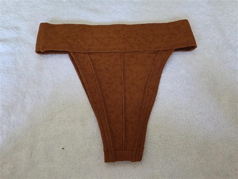 NWOT Free People FP Beach XS Swim Bikini Bottom Honey Ginger 128411