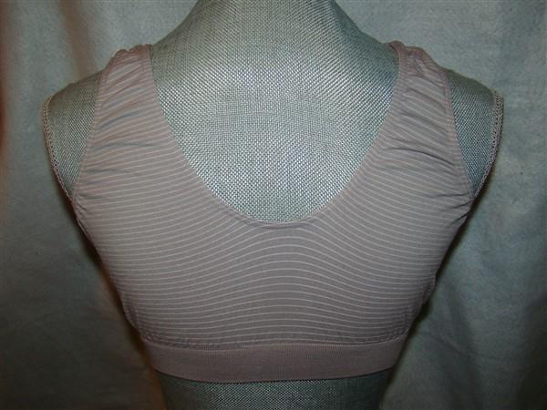 NEW Bali S Bra Comfort Revolution Seamless Microfiber Crop Top 103J Gray 128608