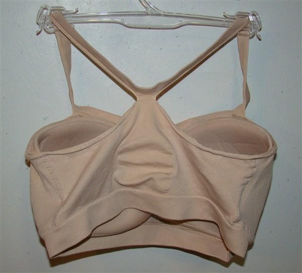 NWT Barely There XS CustomFlex Fit The Bandini X741 Beige Pull ON Bra 128610