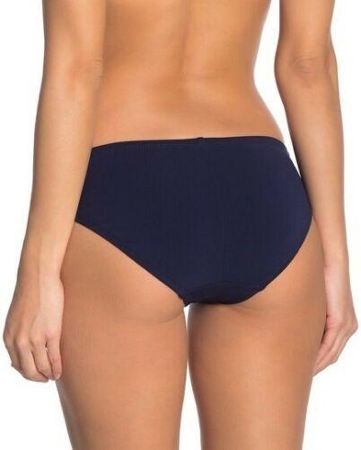 NWOT Robin Piccone XXS Lily Twisted Bikini Bottom Blue 128692