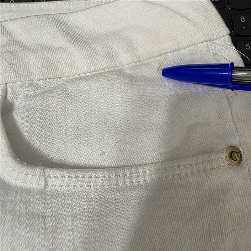 NWOTD Frame 27 Le Crop Mini Boot Cut STRETCH HIGH RISE White Jeans 128747