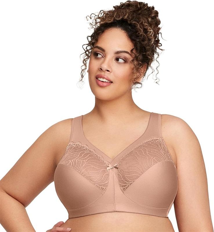 NWOT Glamorise 44C MagicLift Natural Support Bra 1010 Wirefree 128833