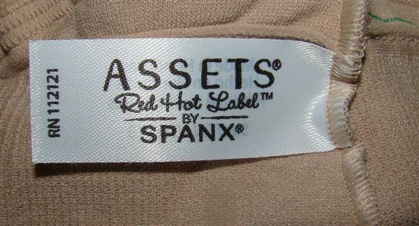 NWOT Spanx Sz 2 Assets Red Hot Label High Waist Shaper Panty Beige 128866