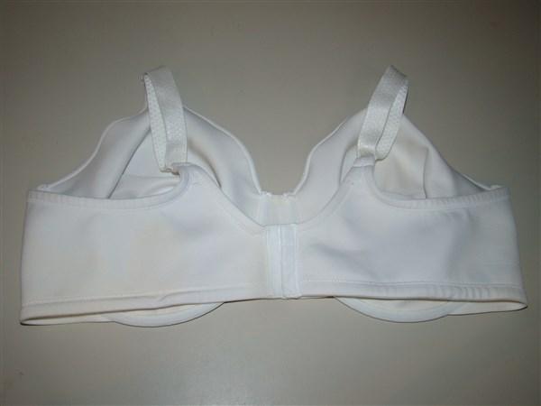NWPT Vanity Fair 44C Back Smooth Full Fig Minimizer Bra 76080 White 128877