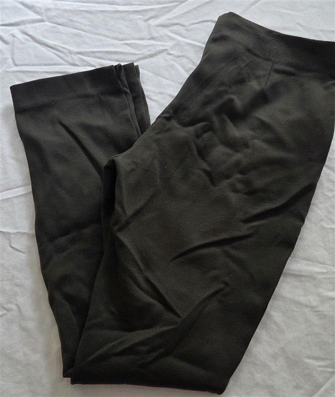 NWOT Eileen Fisher PP Small Olive Green Skinny Straight Pants 129015
