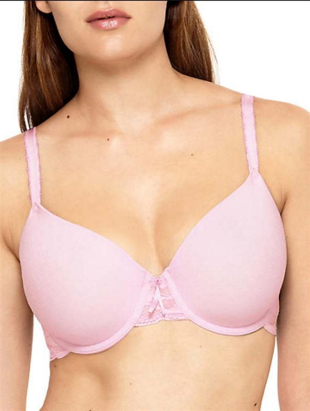 NWOT Wacoal 38DDD Top Tier Underwire 853223 T-Shirt Bra Pink 129049