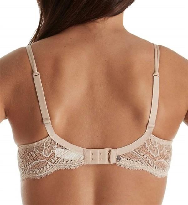 NWT Simone Perele 36B Eden 3D Contour Underwire Bra 12E343 Beige 129064