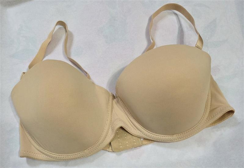 NWOT Carnival 36C Full Figure Strapless Underwire Bra 507 Beige 129085