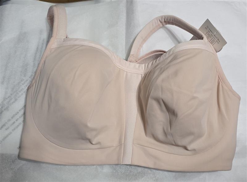 NWT Le Mystere 34D Hi Impact Full Support Underwire Sports Bra 920 Rose 129120