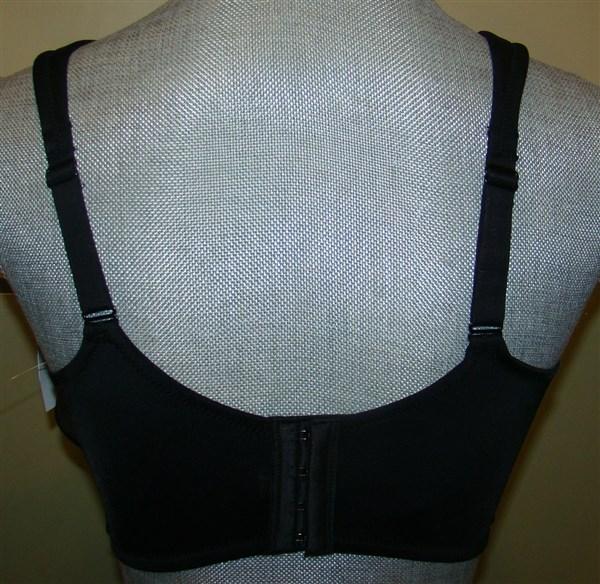 NWT Leading Lady 38DD Molded Soft Cup Bra 5042 Black 129140