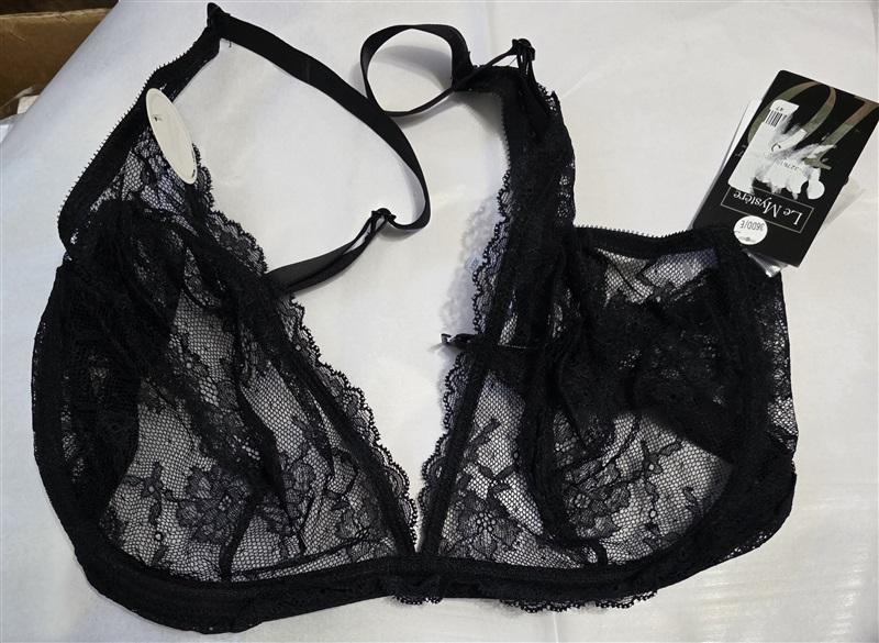 NWT Le Mystere 36DD The Perfect 10 Way Convertible Bra 2299 Black 129464