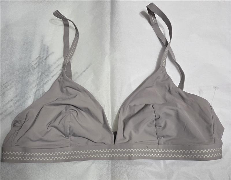 NWOT DKNY M Essential Microfiber Bralette DK2013 Gray 129555