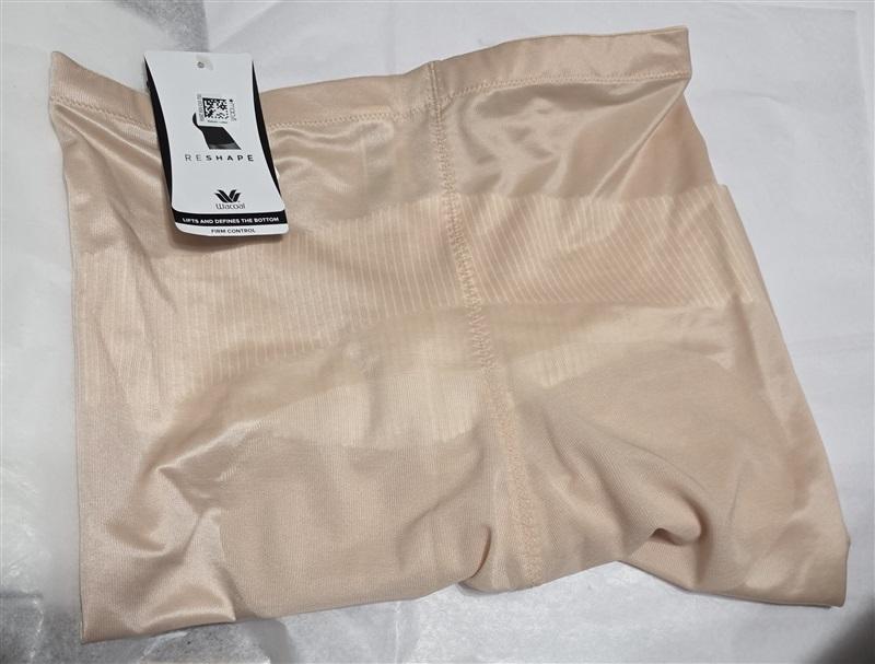 NWT Wacoal LG High Waisted Long Leg FIT & LIFT Shaper WE137008 Beige 129568