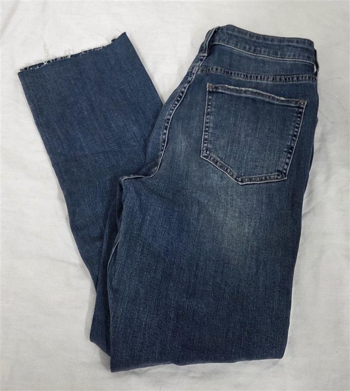 NWT Pistola 30 High Rise Jeans Distressed Blue Denim Surrender 130686