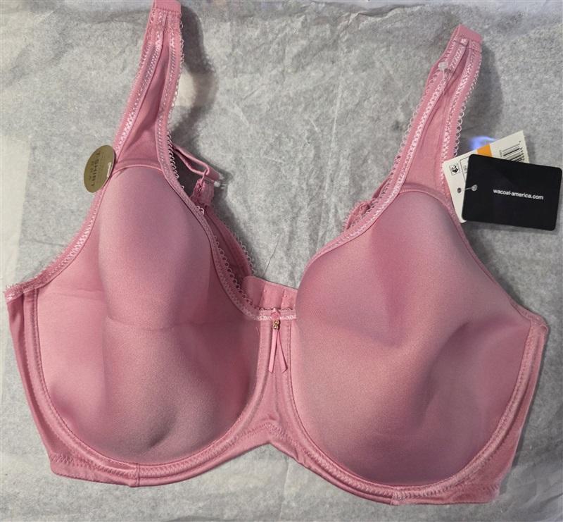 NWT Wacoal 36DD Basic Beauty Contour Spacer Bra 853192 Pink 130977
