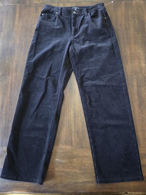 NWOT Eileen Fisher 10 Black 5 Pocket Stretch Jeans Pants 131244