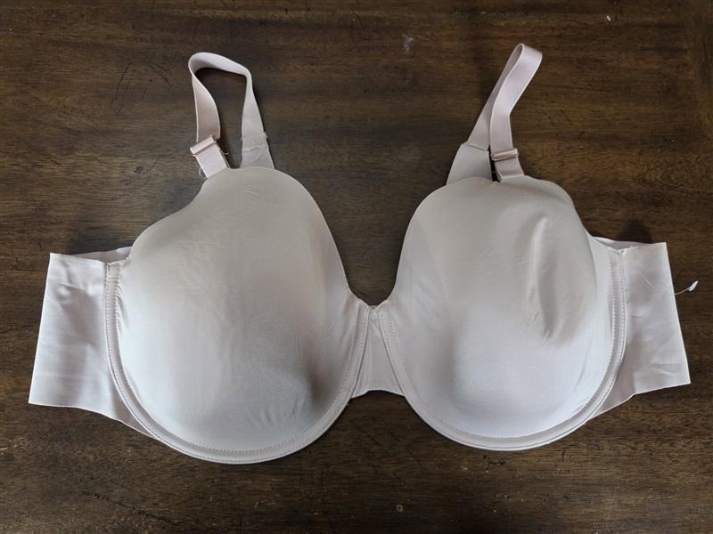 NWOTD Soma 44D Vanishing 360 Unlined Perfect Cover Front Close Bra Pink 131510