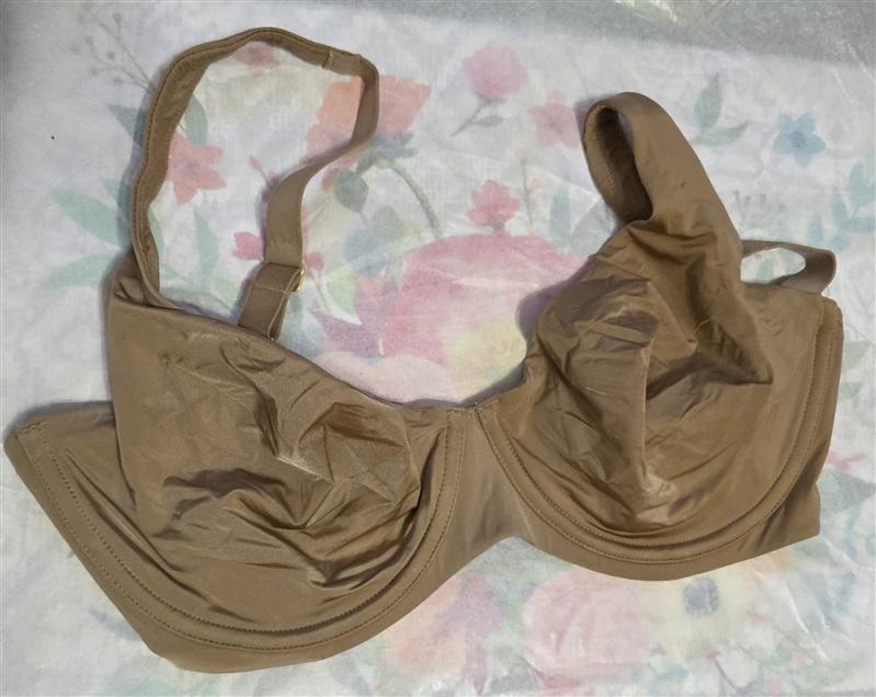 NWT CUUP 32E The Scoop Beige Microfiber Underwire Bra 131684