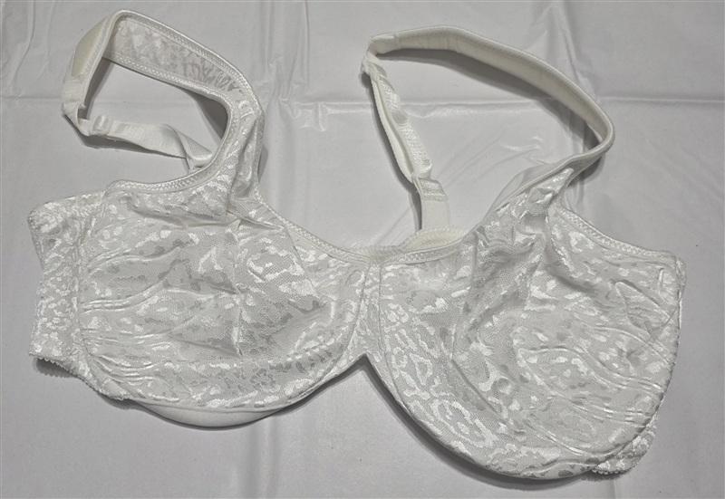 NWOT Bali 36D Live It Up Underwire Full Coverage Bra 3353 White Cheetah 133395