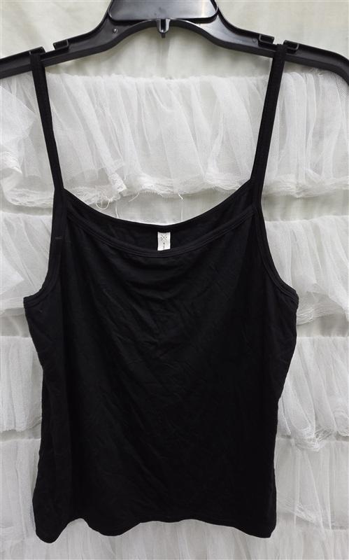 NWOT Anthropologie Gentle Fawn XL Angeline Spaghetti Strap Tank Top Black 133917
