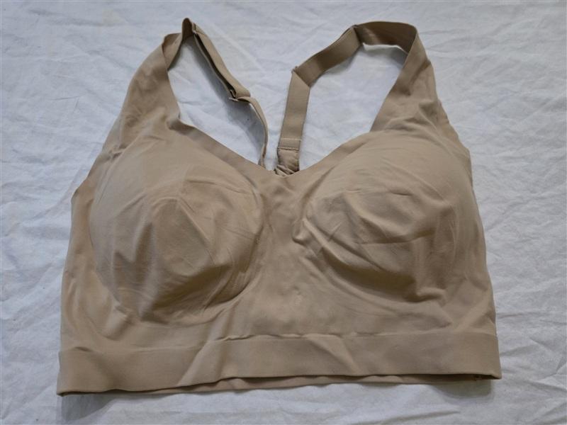 NWOTD Soma Large Enbliss Racerback Wireless Bralette Bra Beige 134006