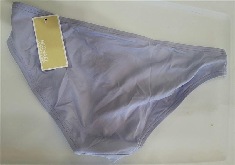 NWOT Michael Kors LG Hipster Bikini Swim Bottoms PUrple Lt Quartz 134396
