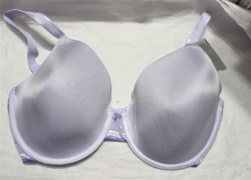 NWT Wacoal 34DD Net Effect Underwire T-Shirt Bra 853340 Purple 136573