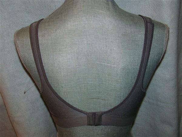 NWOT Bali SM Comfort Revolution Smart Sizes Foam Cup Bra 3488 Gray Dot #81285