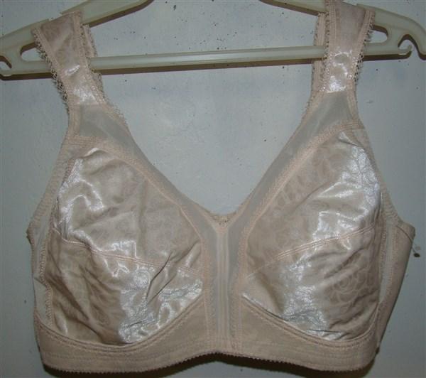 NEW Playtex 18 Hour 54DDD Original Comfort Strap Wirefree Bra 4693 Beige #84120