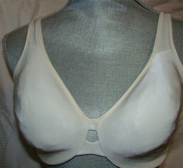 NWt Lilyette 36D Keyhole Underwire Minimizer 0904 White #85963