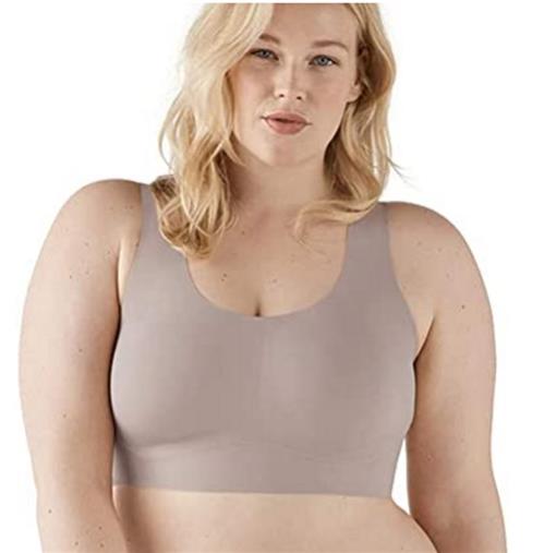NWT True & Co SM True Body Lift Scoop Neck Bra Taupe 94563