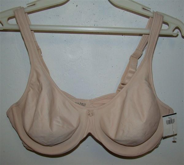 NWOT Bali 34D Passion for Comfort Underwire Bra 3383 Beige #95377