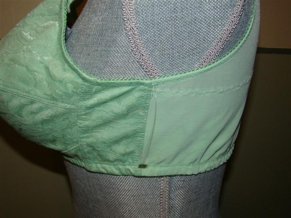 NEW Comfort Choice Green Lace 38B Posture Support Soft Cup Bra #99229